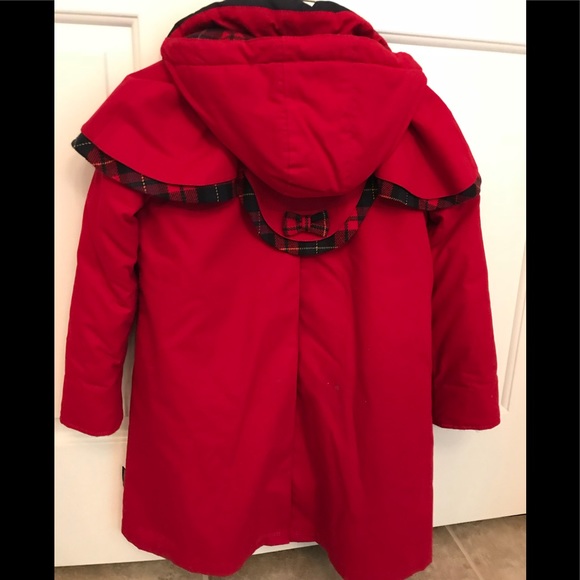 London Fog Jackets & Coats London Fog Kids Coat With Hoodie In Red